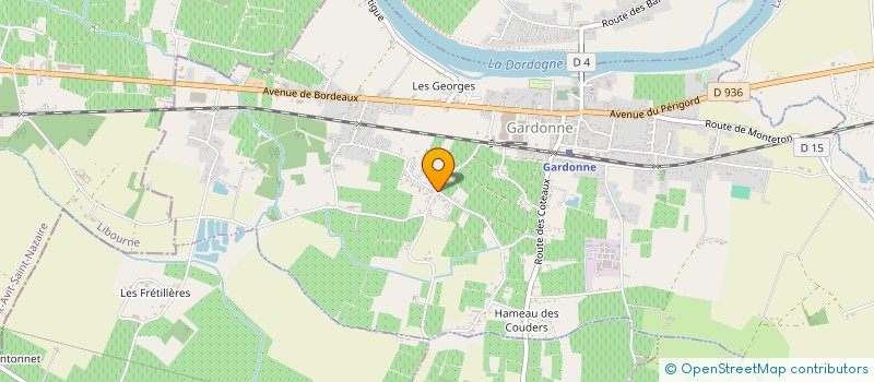 localisation de l'entreprise RBJ INVESTIMMO  GARDONNE