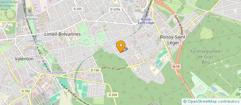 localisation de l'entreprise RBJH1 à LIMEIL-BREVANNES