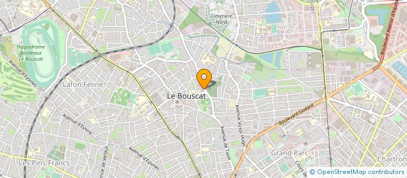localisation de l'entreprise RBL CONSTRUCTION GRAND OUEST à LE BOUSCAT