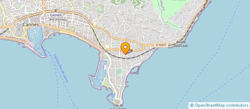 localisation de l'entreprise RBL LIMO  CANNES