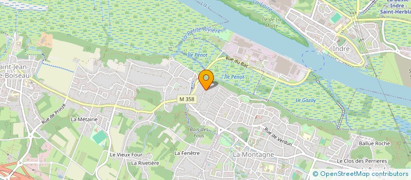 localisation de l'entreprise RBL44  LA MONTAGNE