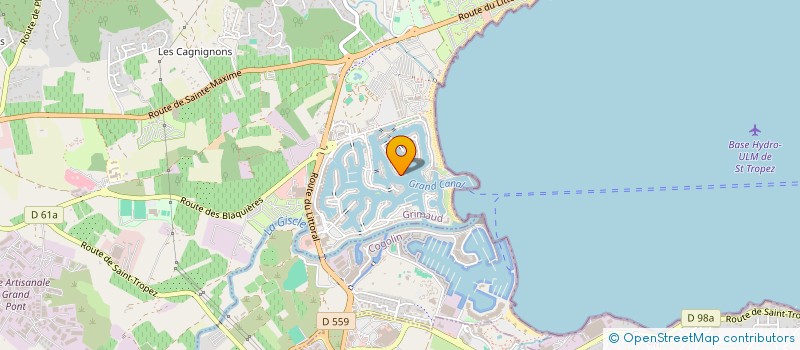 localisation de l'entreprise RBM à MARSEILLE