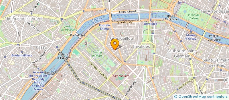 localisation de l'entreprise RBM COUVERTURE à PARIS