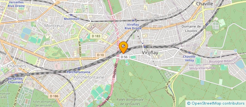 localisation de l'entreprise RBM-DATA-CONSULTING  VIROFLAY