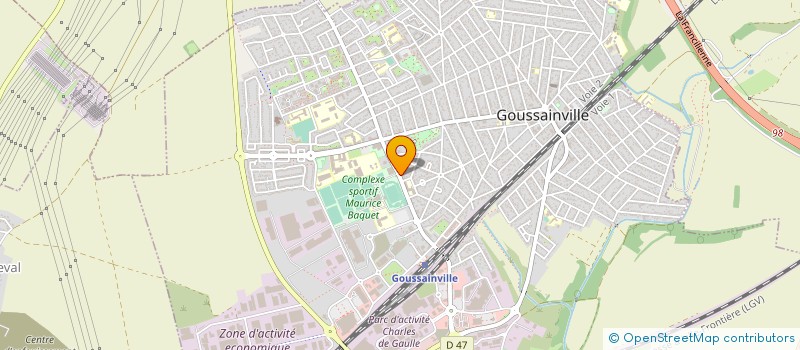 localisation de l'entreprise RBM SEZANNE à ASNIERES-SUR-SEINE