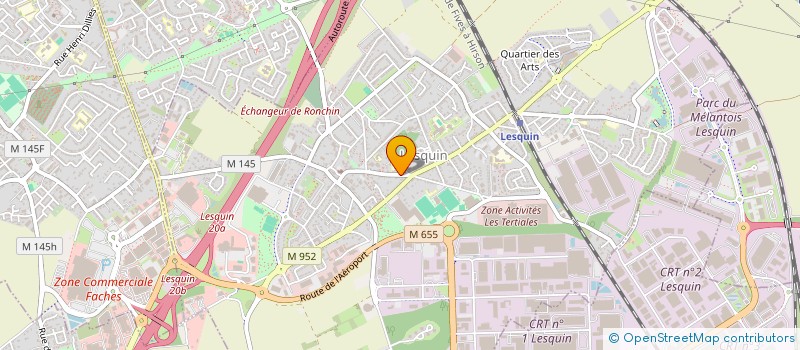 localisation de l'entreprise RBM SOLUTIONS à LESQUIN