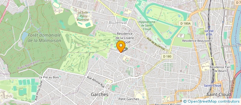 localisation de l'entreprise RBMG à GARCHES