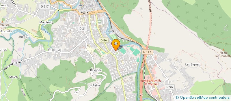 localisation de l'entreprise RBN  FOIX