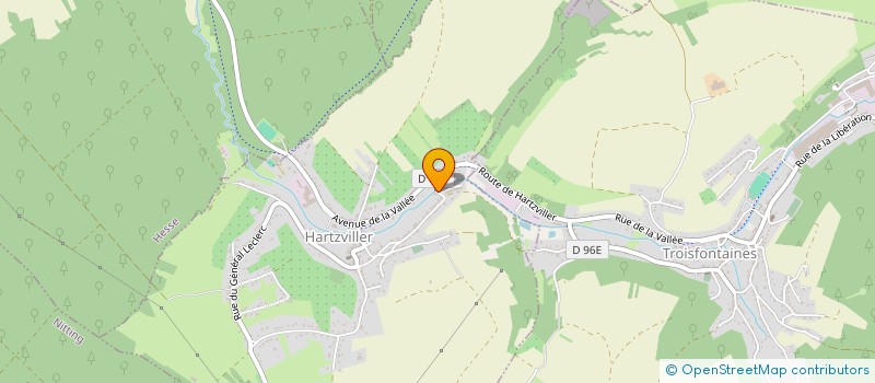 localisation de l'entreprise RBO  HARTZVILLER