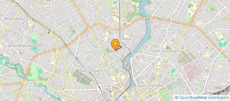 localisation de l'entreprise RBO COURTAGE  NANTES