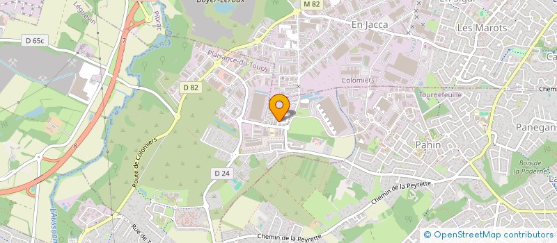 localisation de l'entreprise RBP à PLAISANCE-DU-TOUCH