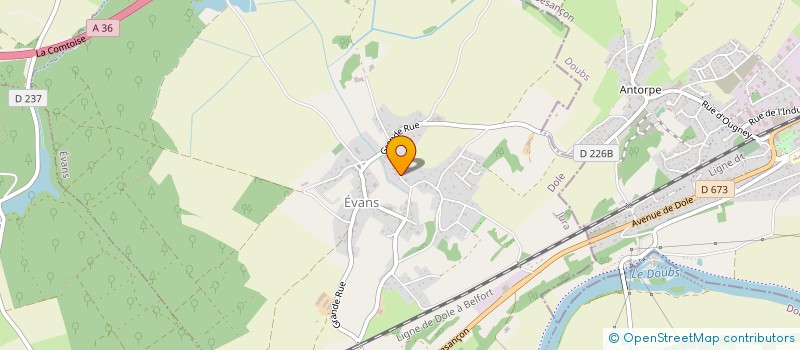 localisation de l'entreprise RBP TRAVAUX SERVICES  AMANGE