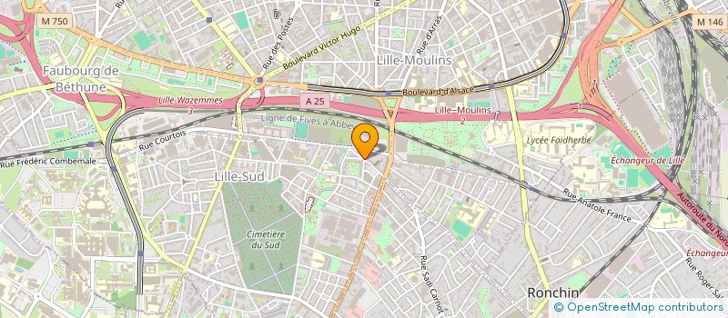 localisation de l'entreprise RBPS NORD à LILLE