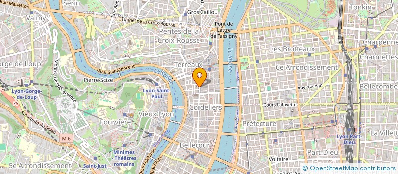localisation de l'entreprise RBR INTERNATIONAL INVEST à LYON 1ER