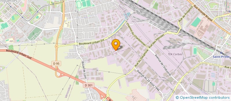 localisation de l'entreprise RBS  VENISSIEUX