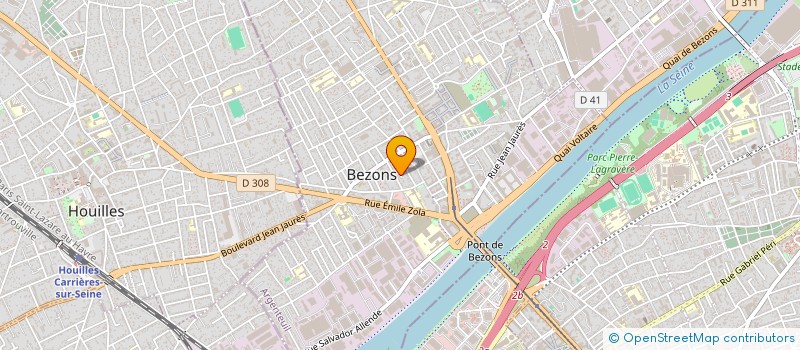 localisation de l'entreprise RBS à BEZONS