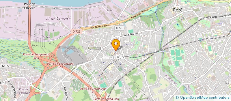 localisation de l'entreprise RBS NETTOYAGE  BOUGUENAIS