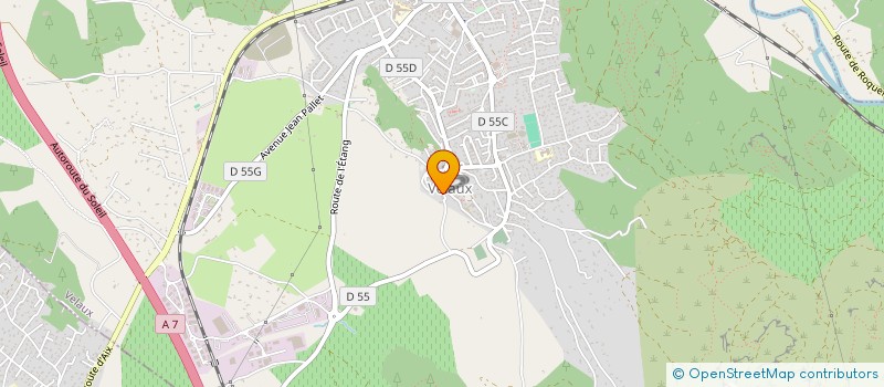 localisation de l'entreprise RBS TRAVAUX à VELAUX