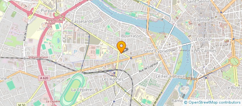 localisation de l'entreprise RBSO SARL à TOULOUSE