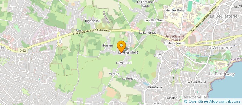 localisation de l'entreprise RBSTL  SAINT-NAZAIRE