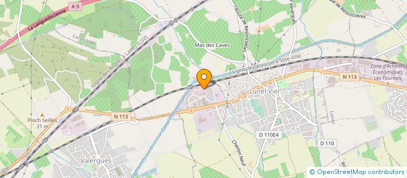 localisation de l'entreprise RBT  LUNEL-VIEL