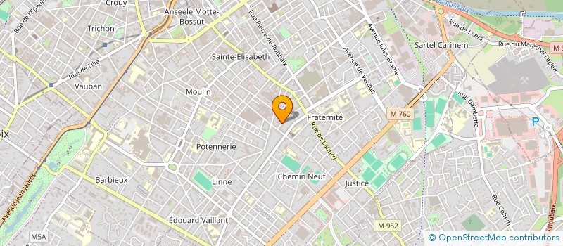 localisation de l'entreprise RBT-CONSTRUCTIONS ET RENOVATIONS à LA BASSEE