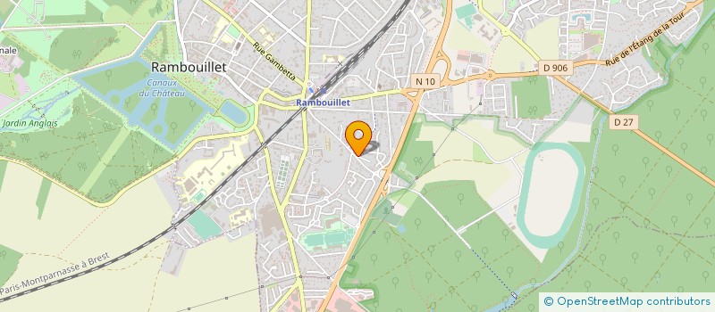 localisation de l'entreprise RBT EVOLUTION  RAMBOUILLET