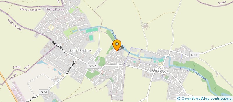 localisation de l'entreprise RBT HOLDING  SAINT-PATHUS