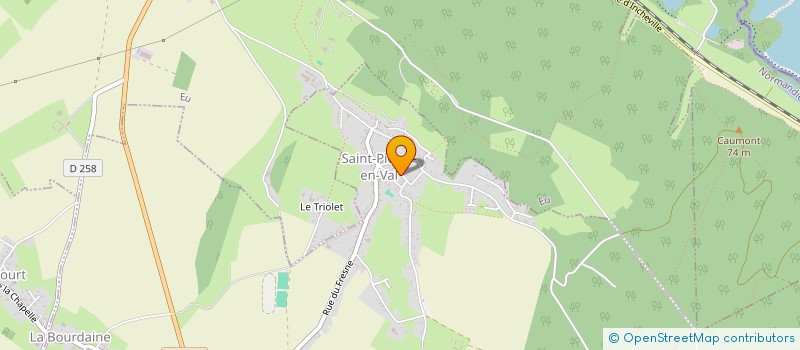 localisation de l'entreprise RBT MARKETING  SAINT-PIERRE-EN-VAL