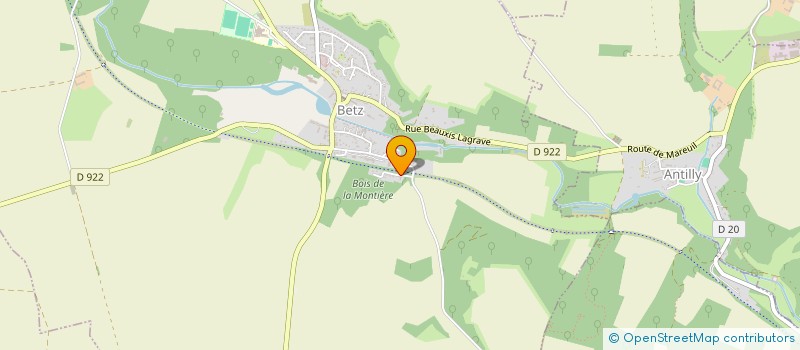 localisation de l'entreprise RBT SERRURERIE  BETZ