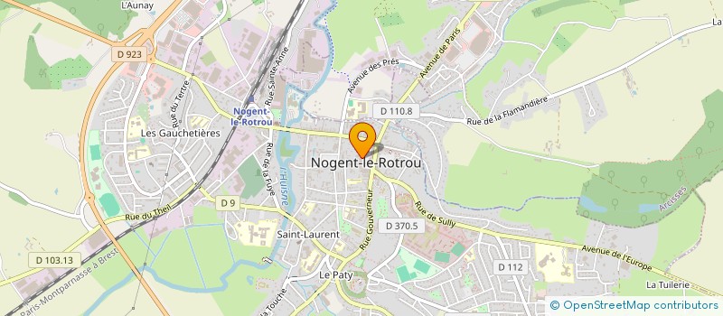 localisation de l'entreprise RBTEX à NOGENT-LE-ROTROU