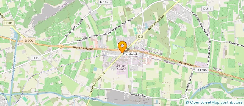 localisation de l'entreprise RBW  MAUBEC