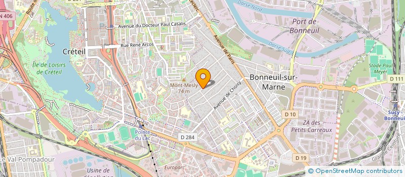 localisation de l'entreprise RBX 2 LIBERTE à BONNEUIL-SUR-MARNE