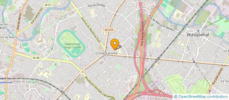 localisation de l'entreprise RBX AIDE  MARCQ-EN-BARUL