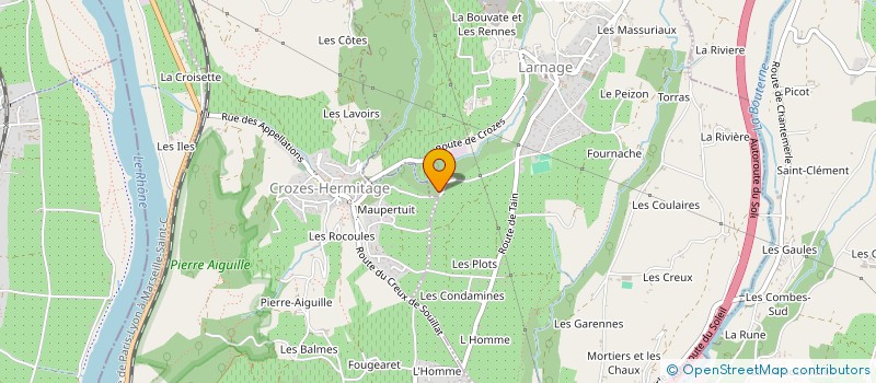 localisation de l'entreprise RC 2 IMMOBILIER  GRANGES LES BEAUMONT