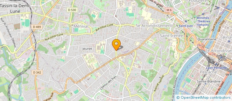 localisation de l'entreprise RC à LYON
