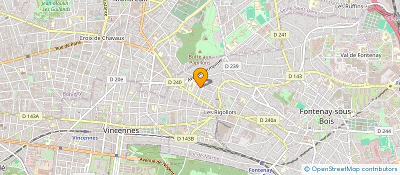 localisation de l'entreprise RC AGENCY à GIEN
