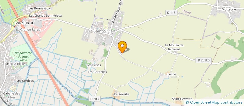 localisation de l'entreprise RC & ASSOCIES  SAINT-VIVIEN