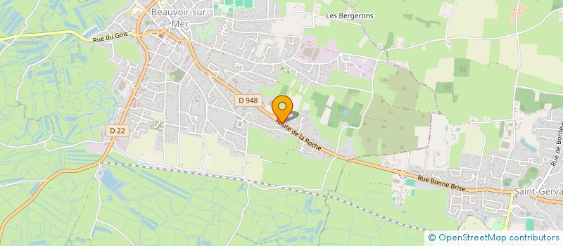 localisation de l'entreprise RC AUDIOVISUEL  BOUIN