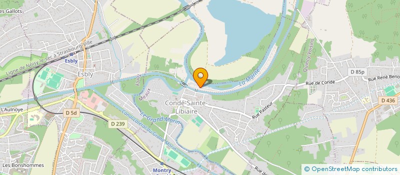 localisation de l'entreprise RC AUTO  CONDE-SAINTE-LIBIAIRE