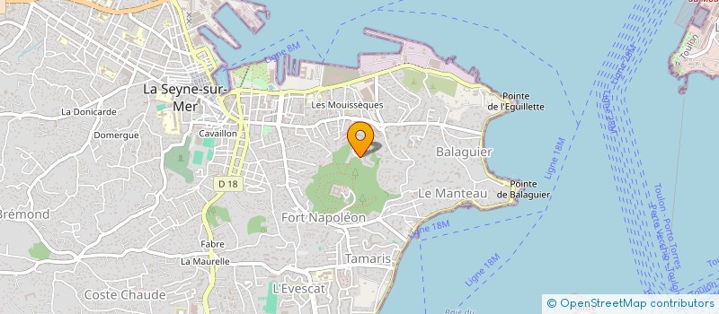 localisation de l'entreprise RC  AUTO  MOTO  LA SEYNE-SUR-MER