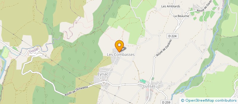 localisation de l'entreprise RC AUTOMATISME à LUSSAS