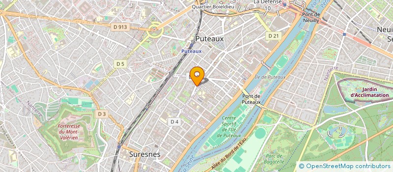 localisation de l'entreprise RC BAT à SURESNES