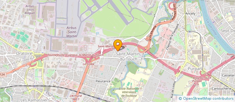 localisation de l'entreprise RC BAT à TOULOUSE