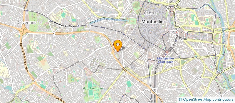 localisation de l'entreprise RC BOIS à MONTPELLIER