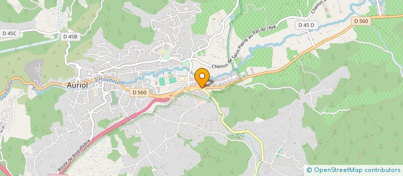 localisation de l'entreprise RC CAMPAGNE ET JARDINS  AURIOL