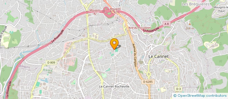 localisation de l'entreprise RC CAR à LE CANNET