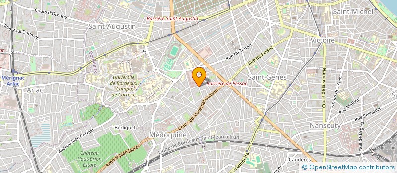 localisation de l'entreprise RC&CC  BORDEAUX