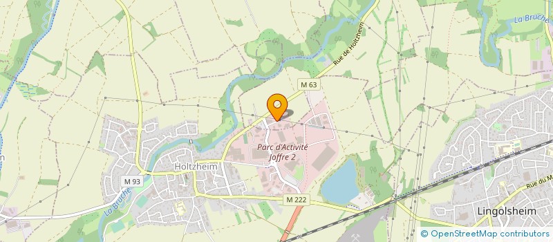 localisation de l'entreprise RC-CLASSIC  WOLFISHEIM