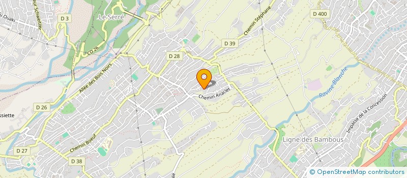 localisation de l'entreprise RC CLEAN  LE TAMPON